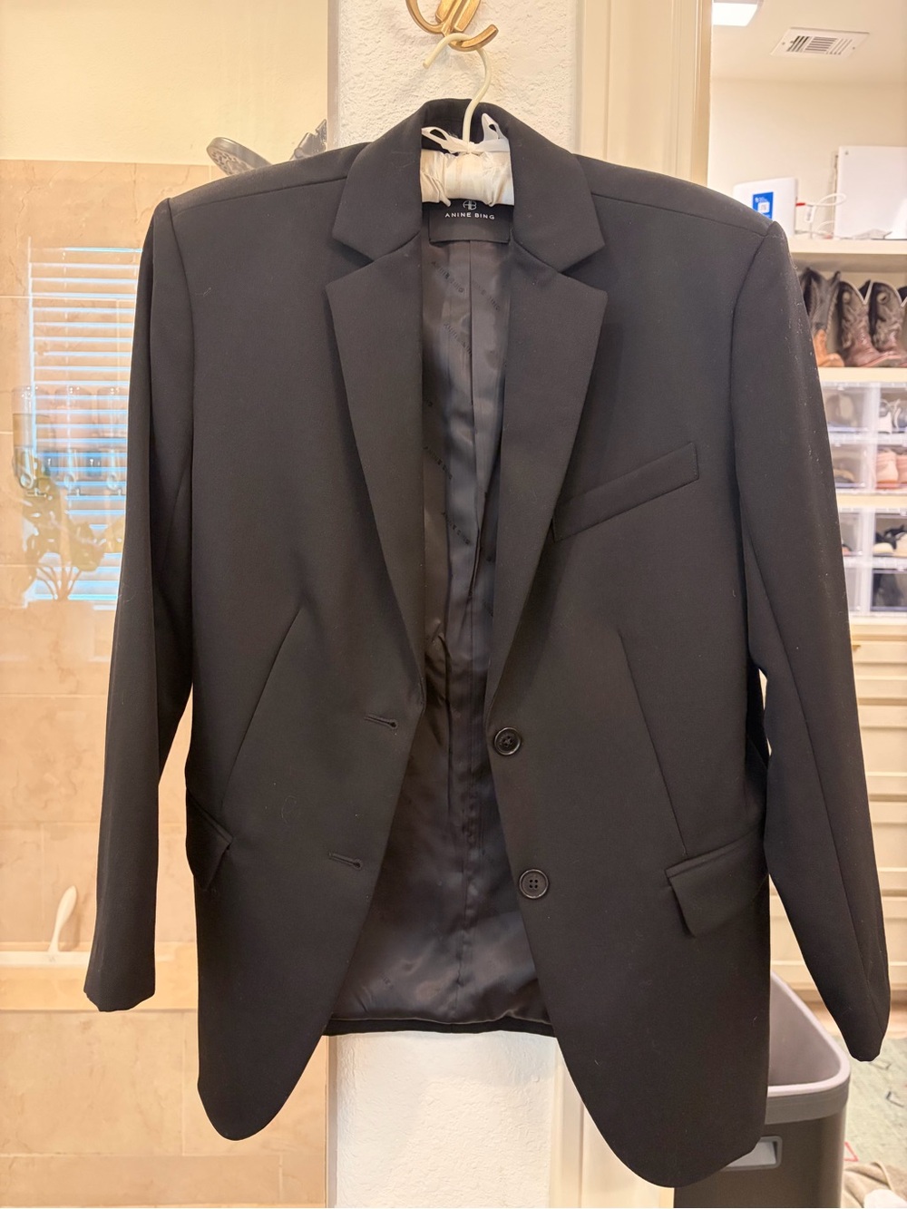 ANINE BING Black Blazer